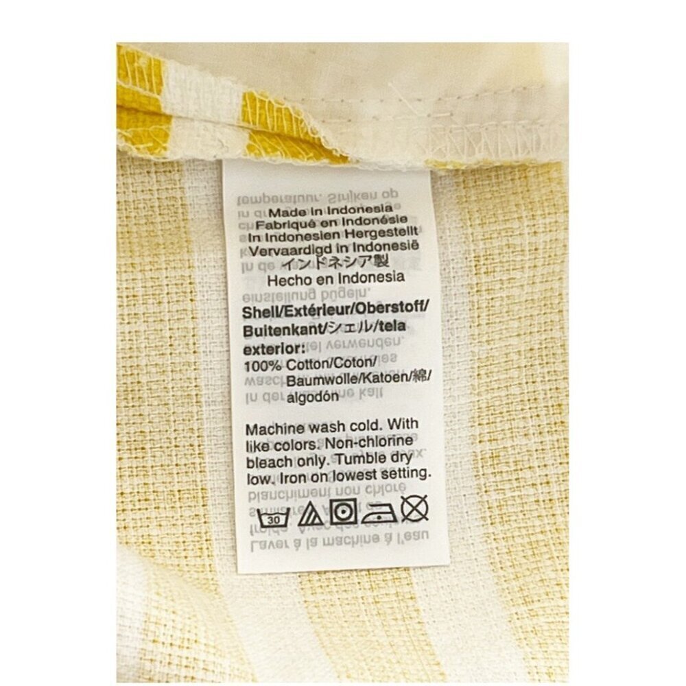 J. Crew Factory Women's Sz 10 Yellow & White Striped Basketweave Shorts NWT - Picture 6 of 9
